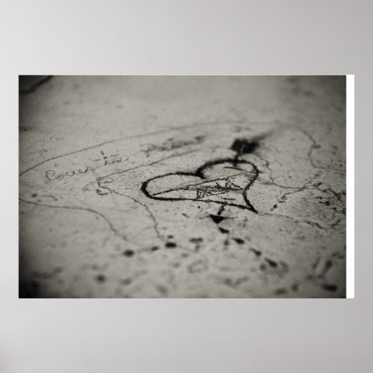 Graffiti Heart Poster (Voorkant)