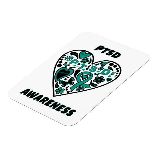 Graffiti Heart....PTSD Magneet (Linkerzijde)