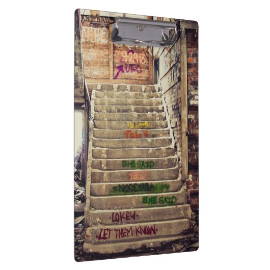 Graffiti hoesje klembord (Rechts)