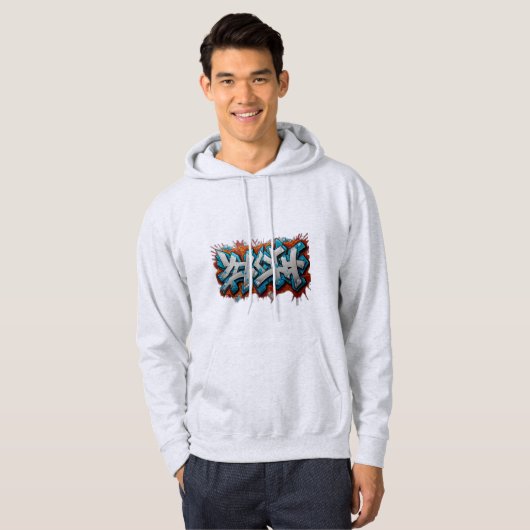 Graffiti Hoodie (Voorkant volledig)
