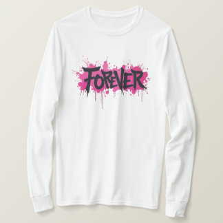 Graffiti Hot Pink "VOOR ALTIJD" T-shirt
