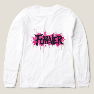 Graffiti Hot Pink "VOOR ALTIJD" Tri-Blend Shirt