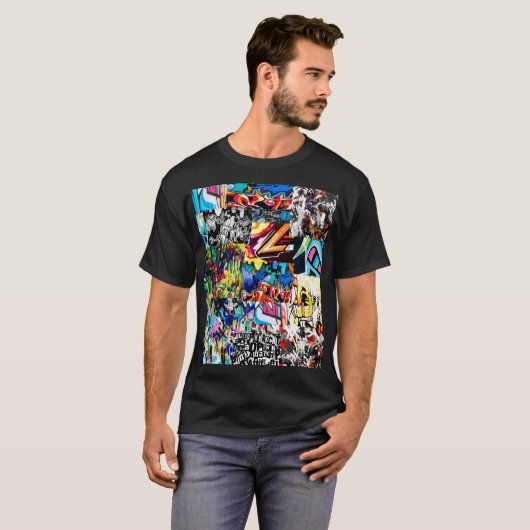 Graffiti House No. 1 T-shirt (Voorkant volledig)