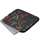 Graffiti-illustratie Laptop Sleeve (Voorkant onderkant)