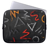 Graffiti-illustratie Laptop Sleeve (Voorkant)