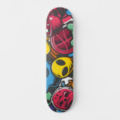 Graffiti illustratie Skateboard (Voorkant)