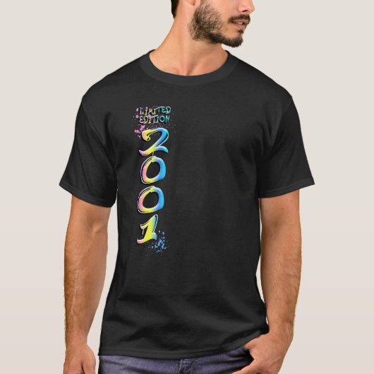 Graffiti in 2001 t-shirt (Voorkant)