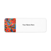 Graffiti in de zolder-Abstracte kunstpenseelstreke