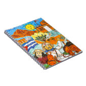 Graffiti in Havana, Cuba Notitieboek (Rechterzijde)