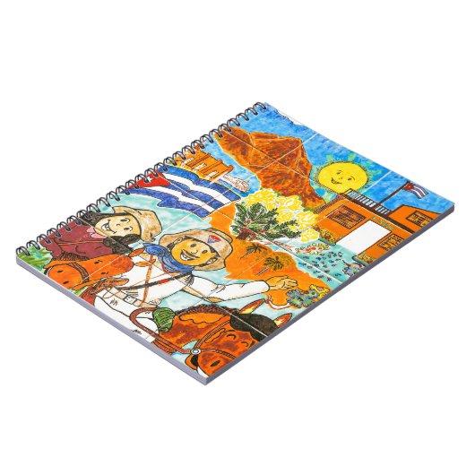 Graffiti in Havana, Cuba Notitieboek (Linkerzijde)