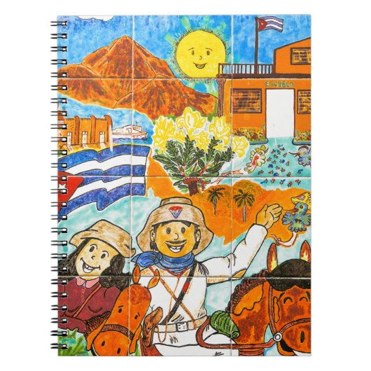 Graffiti in Havana, Cuba Notitieboek (Voorkant)