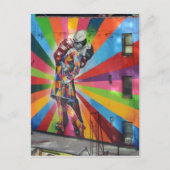 Graffiti in het Briefkaart van New York (Voorkant)