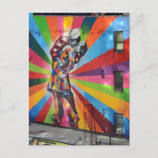 Graffiti in het Briefkaart van New York (Voorkant)