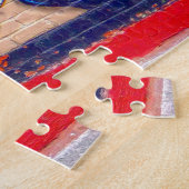 Graffiti in Montreal. Legpuzzel (Zijkant)