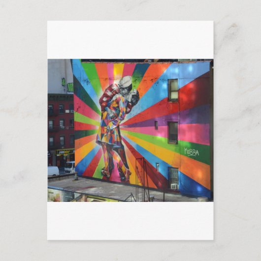 Graffiti in New York Briefkaart (Voorkant)