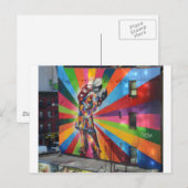 Graffiti in New York Briefkaart (Voorkant / Achterkant)