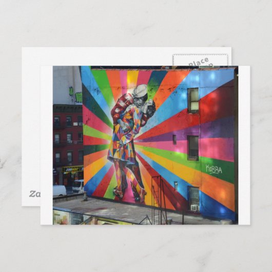 Graffiti in New York Briefkaart (Voorkant / Achterkant)