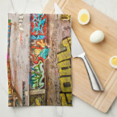 Graffiti in New York City Theedoek (Quarter Fold)