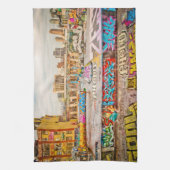 Graffiti in New York City Theedoek (Verticaal)