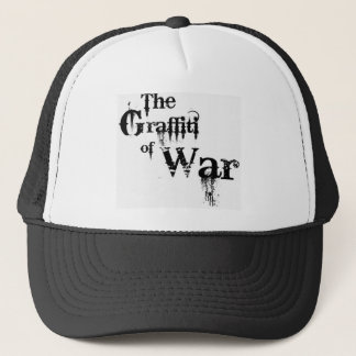 Graffiti in oorlogskleding Logo Trucker Pet