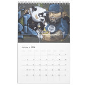 Graffiti in Wenen Oostenrijk Kalender (Jan 2026)