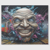 Graffiti-inpakpapier Cadeaupapier (Vlak)