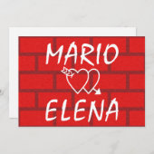 Graffiti Invite Kaart (Voorkant / Achterkant)