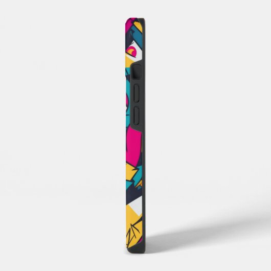 Graffiti iPhone 14 hoesje iPhone Hoesje (Linkerkant)