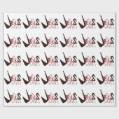 GRAFFITI JESUS BEHOORT rood Cadeaupapier (Vlak)
