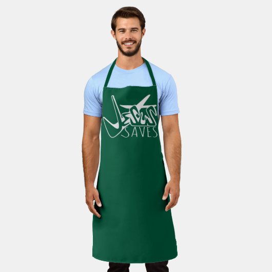 GRAFFITI JESUS SAVES CHRISTELIJK SCHORT (Gedragen)