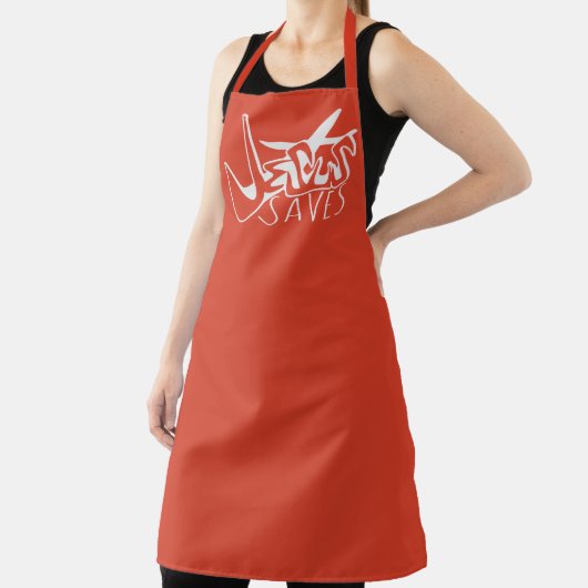 GRAFFITI JESUS SAVES CHRISTELIJK SCHORT (Insitu)