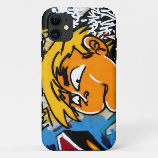 Graffiti jongen Case-Mate iPhone case (Achterkant)