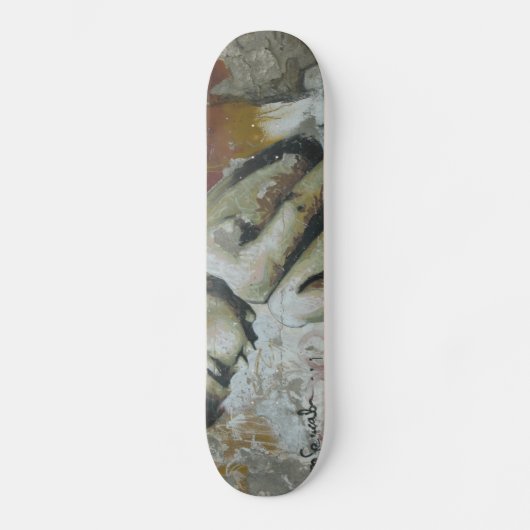 Graffiti Jongen Skateboard (Voorkant)