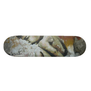 Graffiti Jongen Skateboard