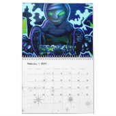 Graffiti-kalender 2010 kalender (Feb 2027)