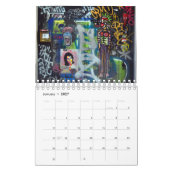 Graffiti-kalender 2017 kalender (Jan 2027)