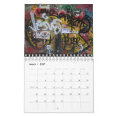 Graffiti-kalender 2017 kalender (Mar 2027)