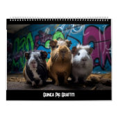 Graffiti-kalender voor cavia's kalender (Hoes)