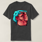 Graffiti karakter t-shirt (Design voorkant)