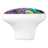 Graffiti Keramische Knop (Zijkant)