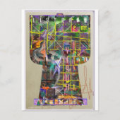 Graffiti Kimono Briefkaart (Voorkant)