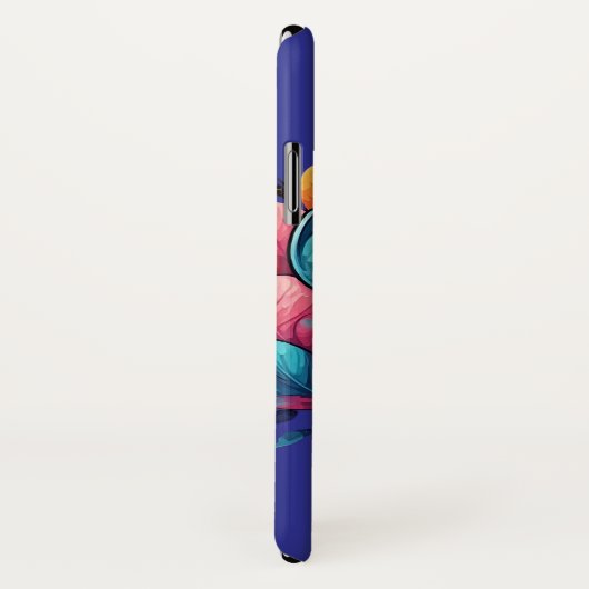 Graffiti Kitty Vibe Case - Calico (Achterkant / rechts)