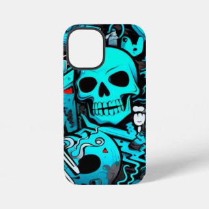 Graffiti kleurrijke iPhone 12 Mini Stoere Hoesje, Hoesje