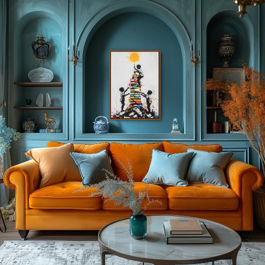 Graffiti-klimboeken voor kinderen – Stedelijk prot Poster