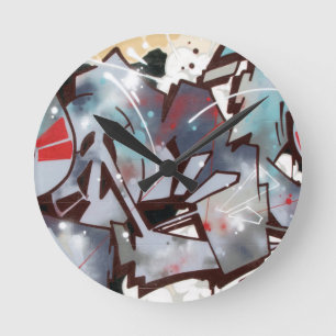 Graffiti-klok Ronde Klok