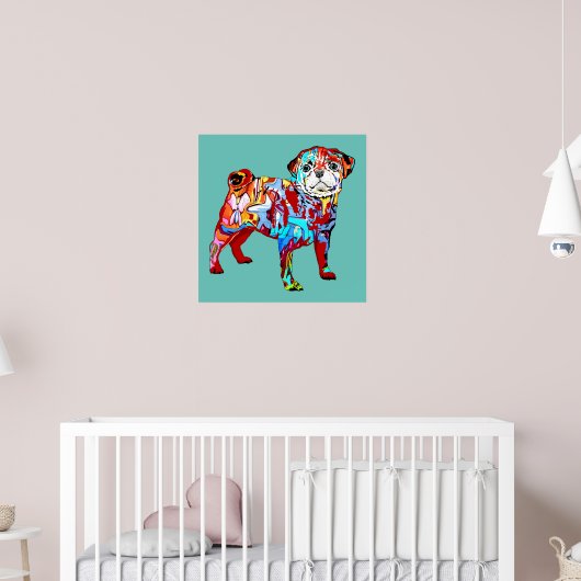 Graffiti-knuppel Poster (Kinderkamer 2)