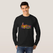 Graffiti Koele Graffiti Mannen 3 T-shirt (Voorkant volledig)