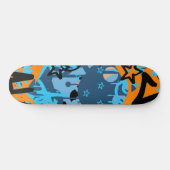 Graffiti-krabbels Persoonlijk Skateboard (Horizontaal)