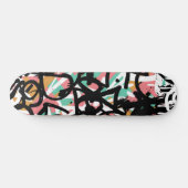 Graffiti-krabbels Persoonlijk Skateboard (Horizontaal)