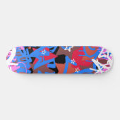 Graffiti krabbels persoonlijk skateboard (Horizontaal)